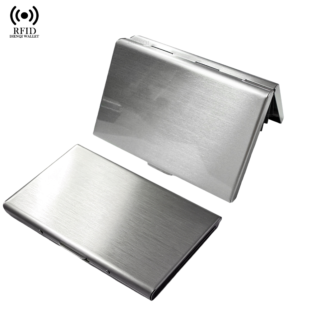 Index Card Holder - Porta-Cartões RFID, Estojo de Cartão de
